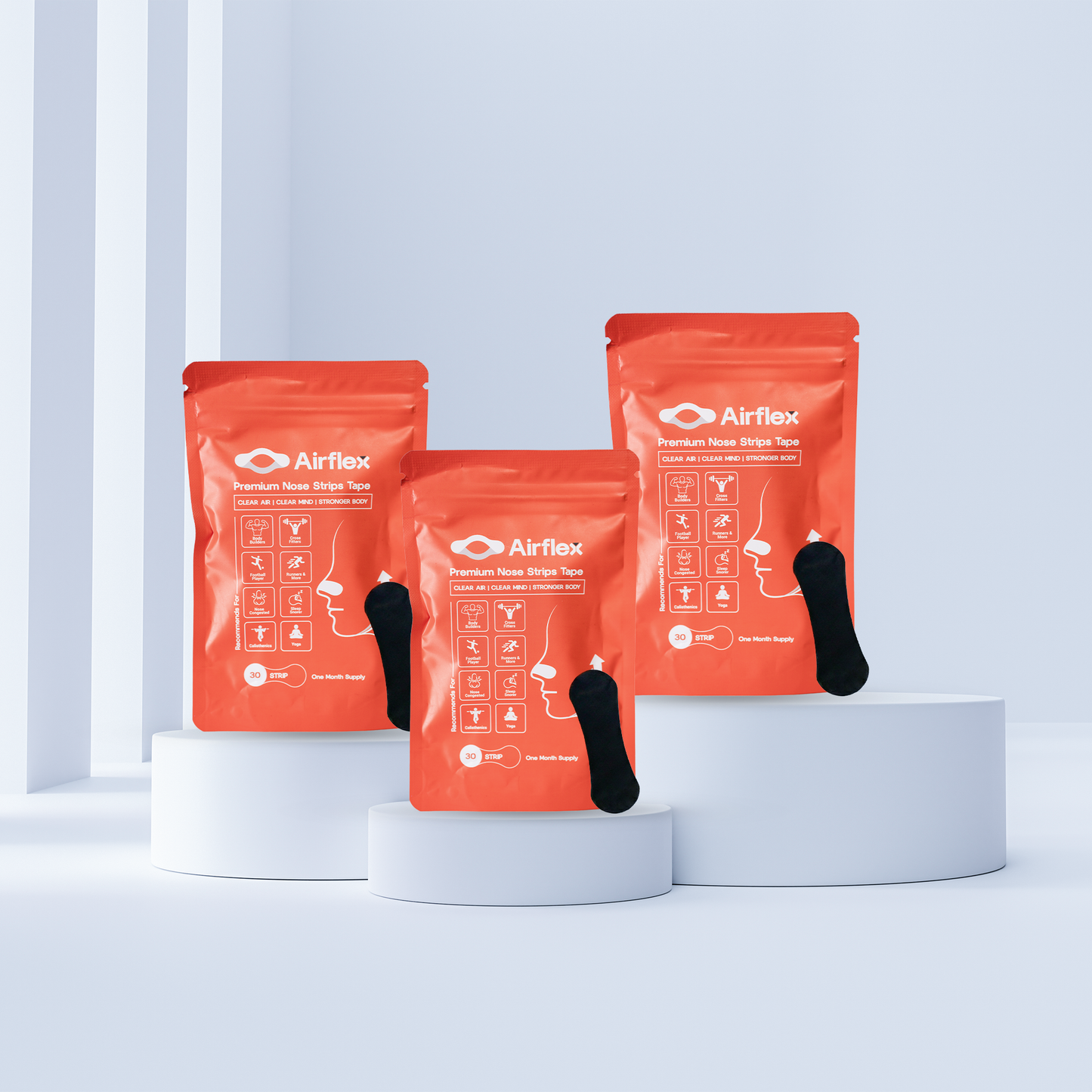 Airflex Three Packs Combo-90 Pcs